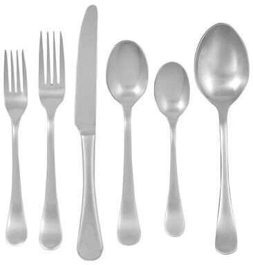 Ginkgo 'Bergen' Stainless Steel 42-piece Flatware Set
