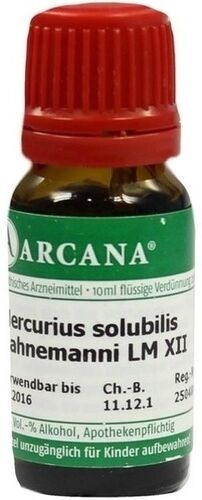 Mercurius Solub. Arcana Lm 12 Hahnemanni Dilution