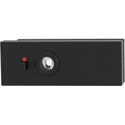 Griffwerk PURISTO S -Graphitschwarz Schlosskasten mit Magnetfalle -smart2lock