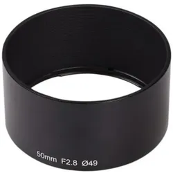 Laowa 50mm f/2.8 Front Lens Hood (Metal), Gegenlichtblende, Schwarz