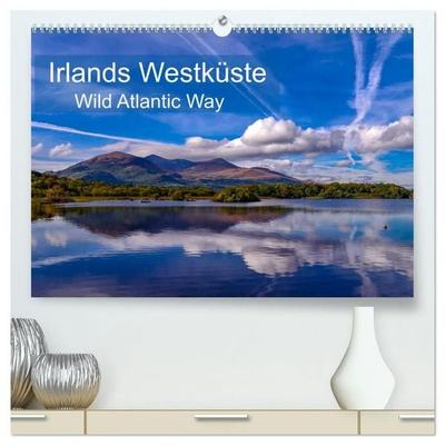 Irlands Westküste - Wild Atlantik Way (hochwertiger Premium Wandkalender 2027 DIN A2 quer), Kunstdruck in Hochglanz