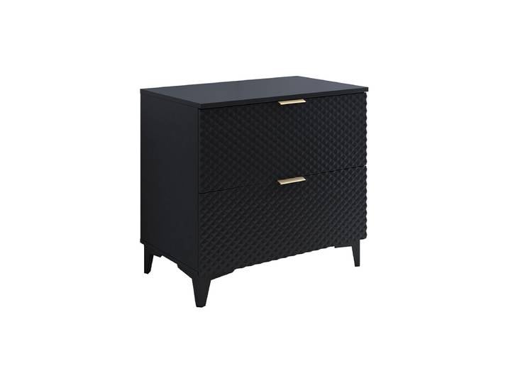 Meuble sous-vasque 80cm sur pieds Cléa Noir