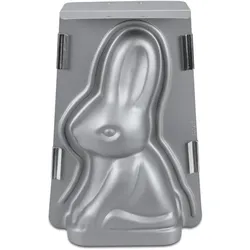 Städter Backform 3D Osterhase 18x26x8 cm We love Baking, Backform, Silber