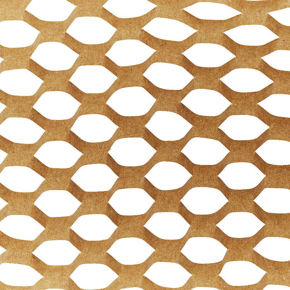 kaiserkraft Geami Wrap'n Go™ Papier, Wabenpapier, 80 g/m², braun