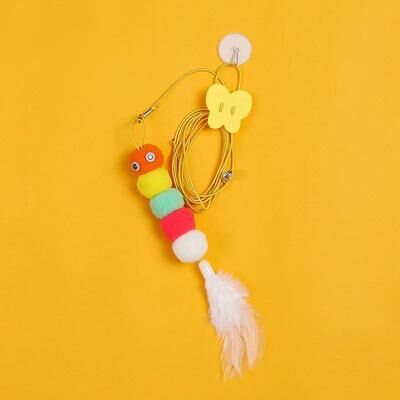 Inspire Essentials DoorBounce Feather Cat Toy feather