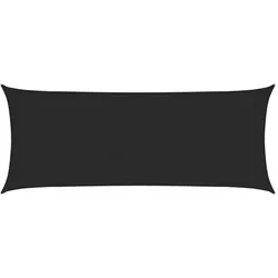 vidaXL Sonnensegel 160 g/m2 Schwarz 2x4,5 m HDPE