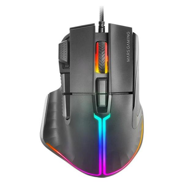 Mars Gaming Souris Filaire Gamer Mm-Xt RGB (Noir) (Kabelgebunden) (MMXT)