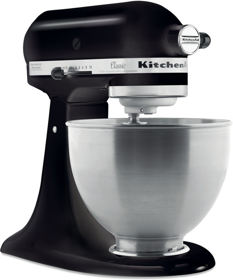 KitchenAid Classic 5K45SS-EBM Nero Onice - Rühmaschine