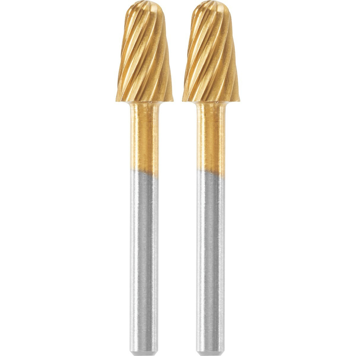 Dremel Max 117 Set van 2 High-Speed Steel Freeskijven met ronde punt ø 6,4 mm
