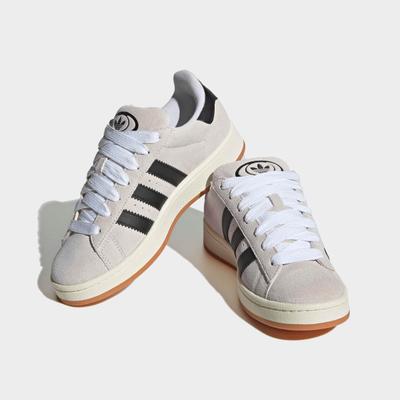 Sneaker ADIDAS ORIGINALS "CAMPUS 00S", Damen, Gr. 43, schwarz-weiß (crystal weiß, core schwarz, sanftes weiß), Leder, Schuhe Sneaker, Topseller