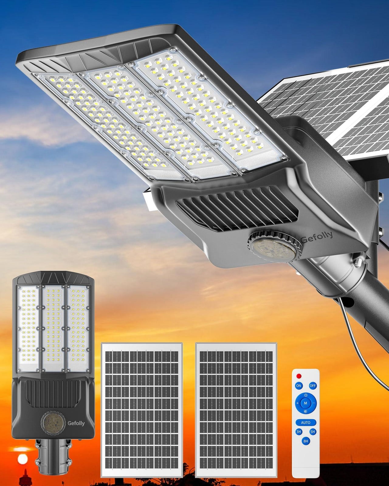 Led solar buitenlamp voor in de tuin