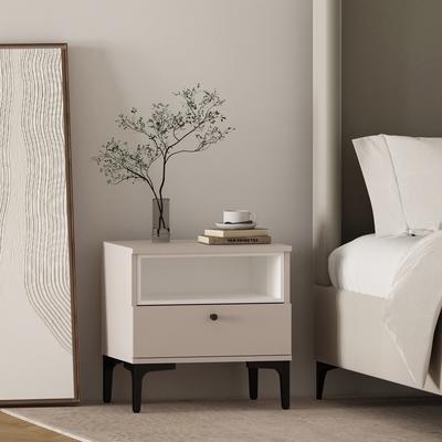 "Manhattan Comfort Amara 20"" Nightstand (1-Drawer)"