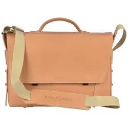 Ruitertassen Lehrertasche Aktentasche 40cm Leder 3-Fächer Schultasche natur braun 40x30cm