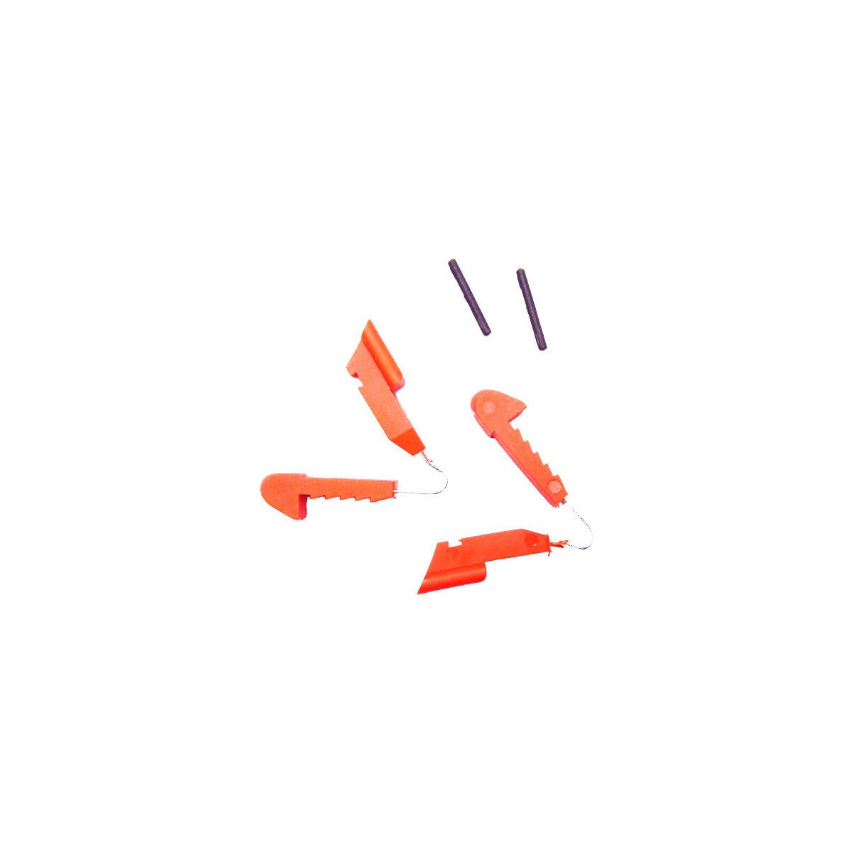 LEKI Einbausatz 2K Nordic Trigger 1 red Einheitsgröße 883510106