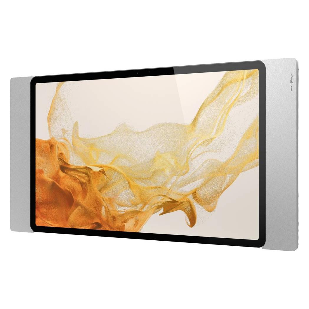 smart things sDock Fix s53, silber - 12.4 Zoll Wandhalterung/Ladestation für Galaxy Tab S7+, S7 FE, S8+. (s53s)