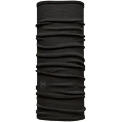 BUFF Lightweight Merinowolle Multifunktionstuch black