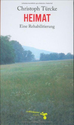 Christoph Türcke - Heimat: Eine Rehabilitierung - Preis vom 02.10.2026 23:42:20 h