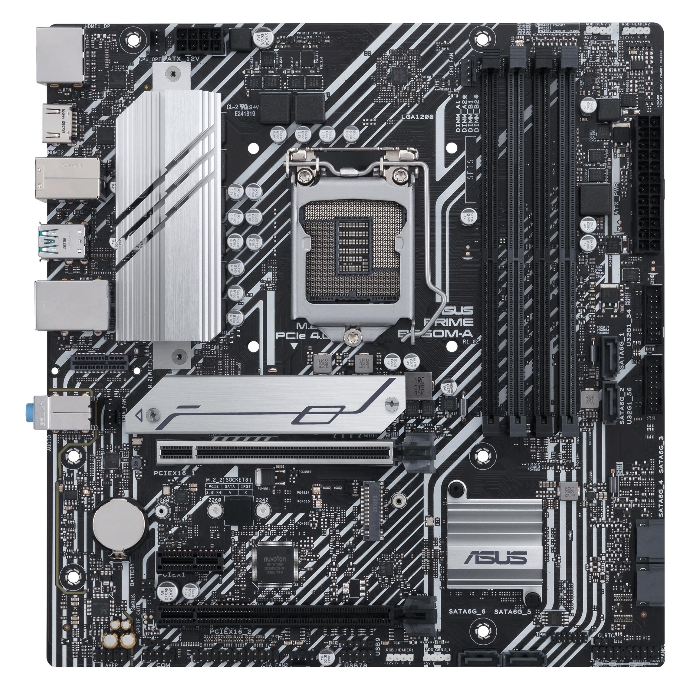 ASUS Prime B650M-A (AM5, AMD B650, mATX) (90MB1C10-M0EAY0)