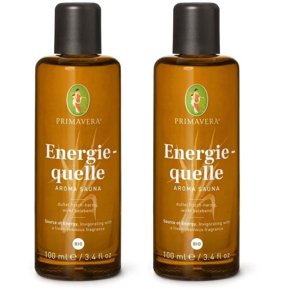 Energiequelle Aroma Sauna Bio 2x 2x100 ml Konzentrat