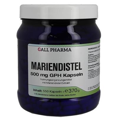 Mariendistel 500 mg GPH Kapseln 550 St