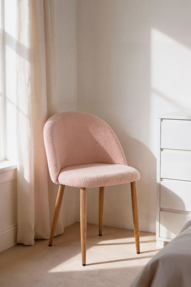 RegalosMiguel Silla Vint Borreguito - Beige