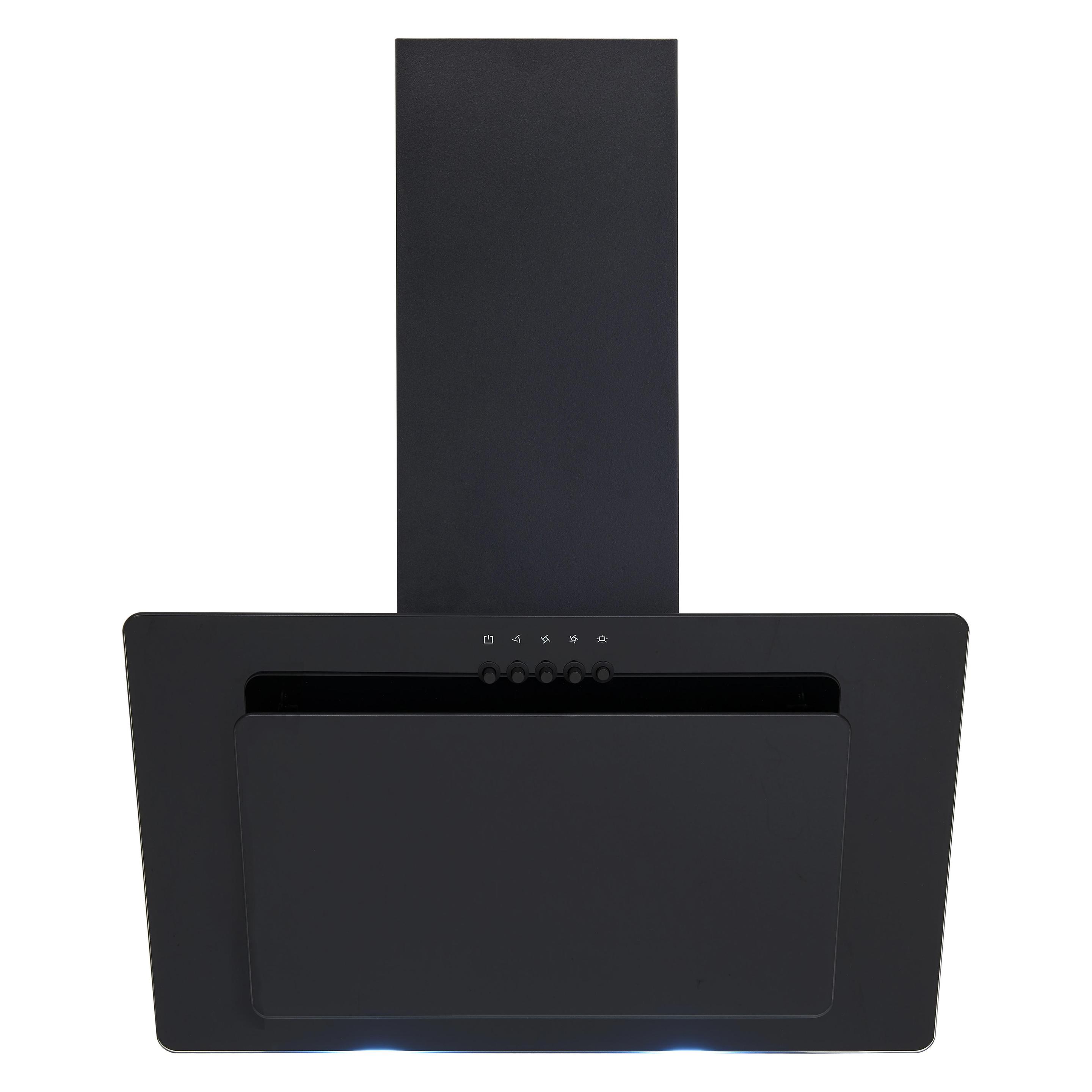 Exquisit KFD 61-8 schwarz (Wandhaube) (13707)