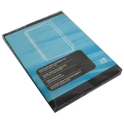 Eroberer Einband Leder 300 g 50 A4-Blätter Schwarz