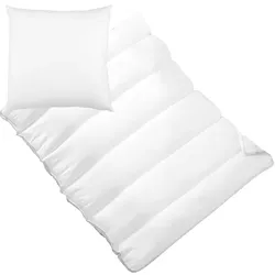 Bestgoodies Betten Set - Polyester Füllung - 135x200cm + 80x80cm Basic