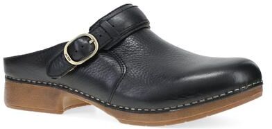 Women's Millie Brush Off Mule by Dansko in Black (Size 37 M)