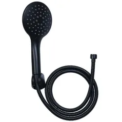 CORNAT Brause-Set NOIR schwarz matt Duschkopf.. - Duschkabinen-Armatur