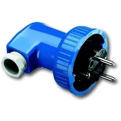 Busch-Jaeger, Netzstecker + Netzkupplung, APWD Duro 2000 WDI Schuko 74WD Stecker 2polig