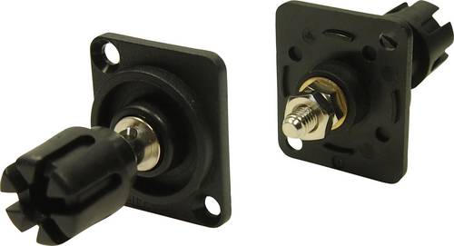 Cliff CP303010 Lautsprecher-Steckverbinder Schwarz, Schwarz 1St.