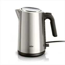 Braun WK5205 BK, Wasserkocher, Silber, Schwarz