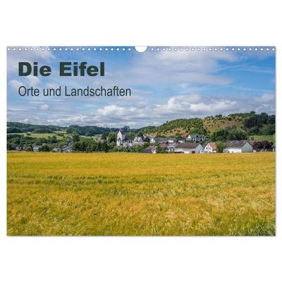 Die Eifel - Orte und Landschaften (Wandkalender 2026 DIN A3 quer), CALVENDO Monatskalender
