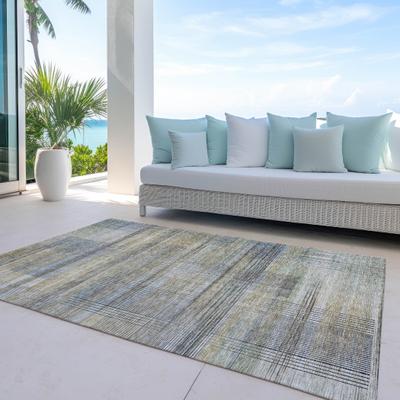Addison Rugs Machine Washable Indoor/ Outdoor Chantille Contemporary Imprints Rug