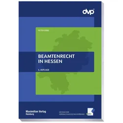 Beamtenrecht in Hessen, Fachbücher von Peter Erbe