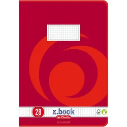 herlitz Schulheft A4 Lineatur 28