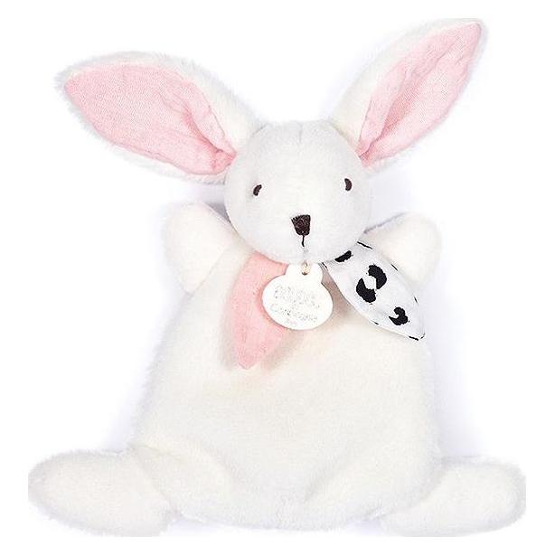 Doudou et Compagnie Happy Blush, Hase Schmusetuch 17cm (17 x 15.50 cm) (DC3884)