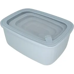 Frischhaltedosen-Set, 4-tlg., hoch,blau