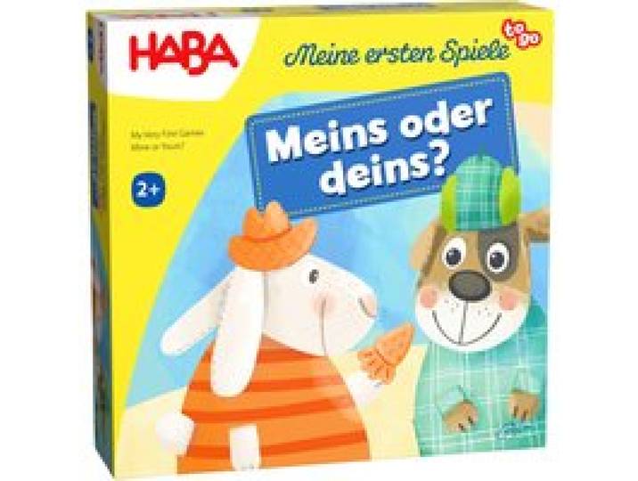 Meine ersten Spiele to go - Meins oder Deins?