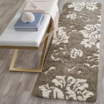 SAFAVIEH Florida Shag Hilde Floral 1.2-inch Thick Rug