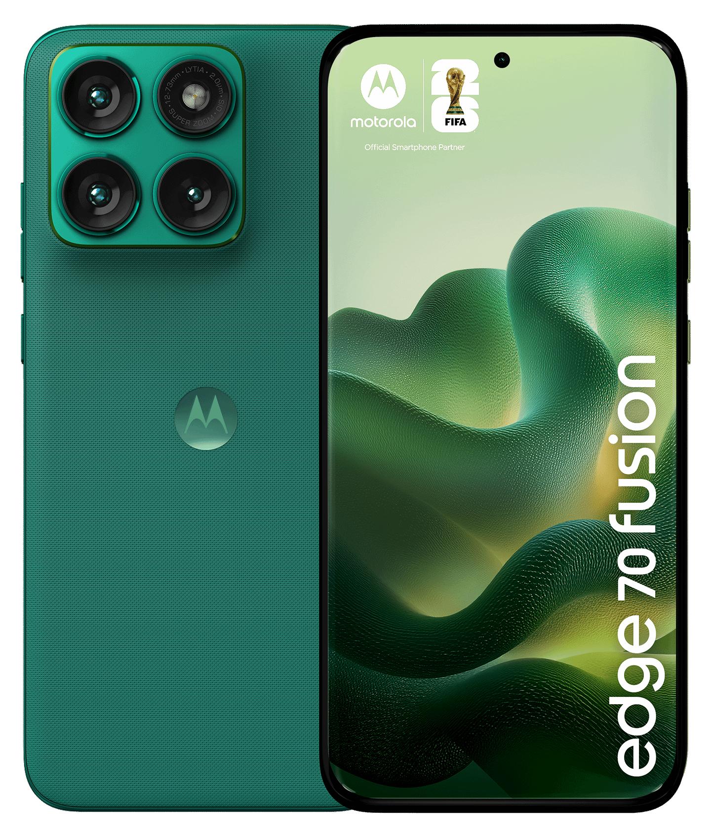 Motorola edge 70 fusion , 17,2 cm (6.78"), 8 GB, 256 GB, 50 MP, Android 16.0, Grün