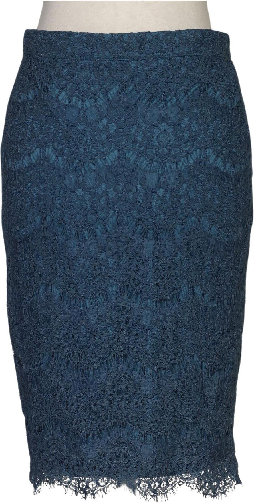 Forever 21 Damen Rock, Blau, Gr. S, Synthetik / Baumwolle / Viskose - Second Hand