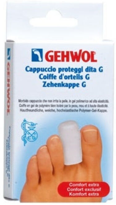 Dual Sanitaly Gehwol cappuccio protettivo dita misura S 2 pezzi