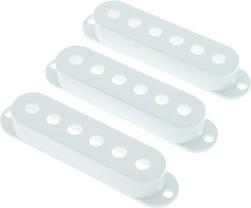 Fender Pickup Covers Strat White weiß