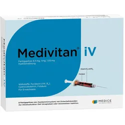 Medivitan iV Fertigspritzen bei Vitamin B-Mangel 8 St