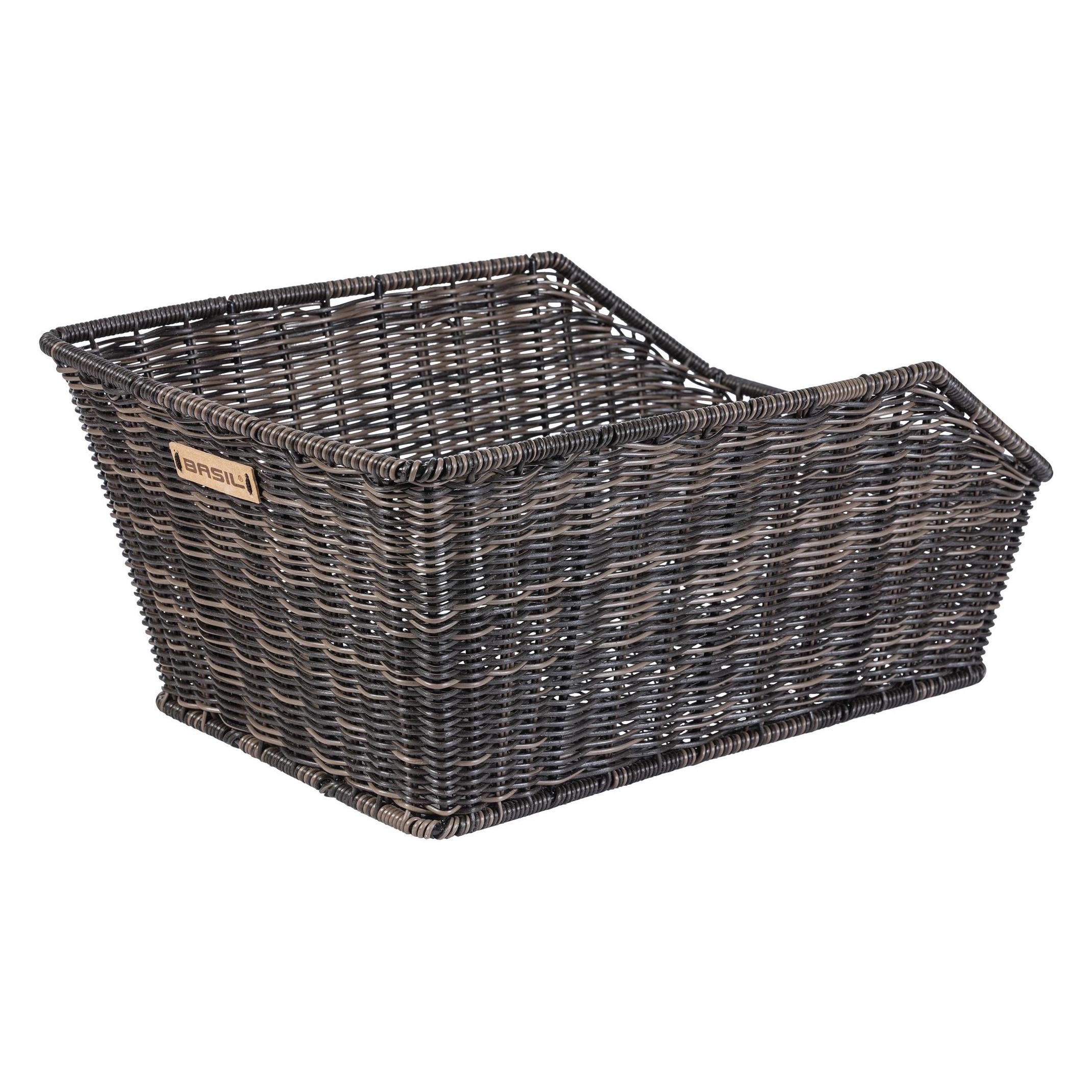 Basil CENTO RATTAN LOOK WSL, WSL System Gepäckträgerkorb, wasserdicht naturbraun (NEU 2024) (727037)