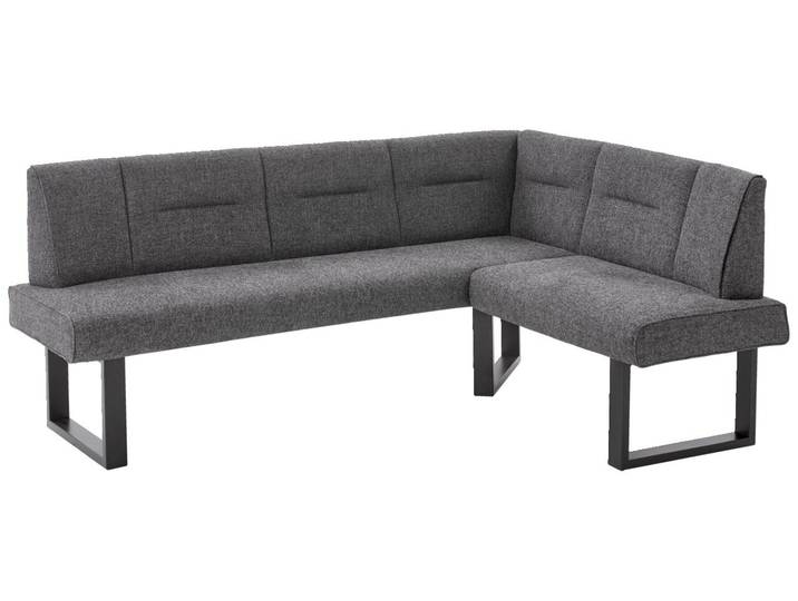 Valdera Eckbank KIRA, Graphit, Stoff
