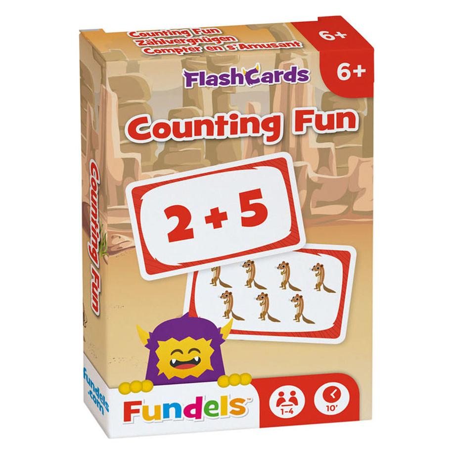 Cartamundi Fundels Kartenspiel - Lernen zu zählen (1 - 4 Spieler) (01379)