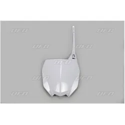 UFO, Motorrad Zubehör, UFO-Nummernschild für Yamaha YZ 125/250 (2022–2026), YZF 250 (2019–2023), YZF 450 (2018–2022), weiss